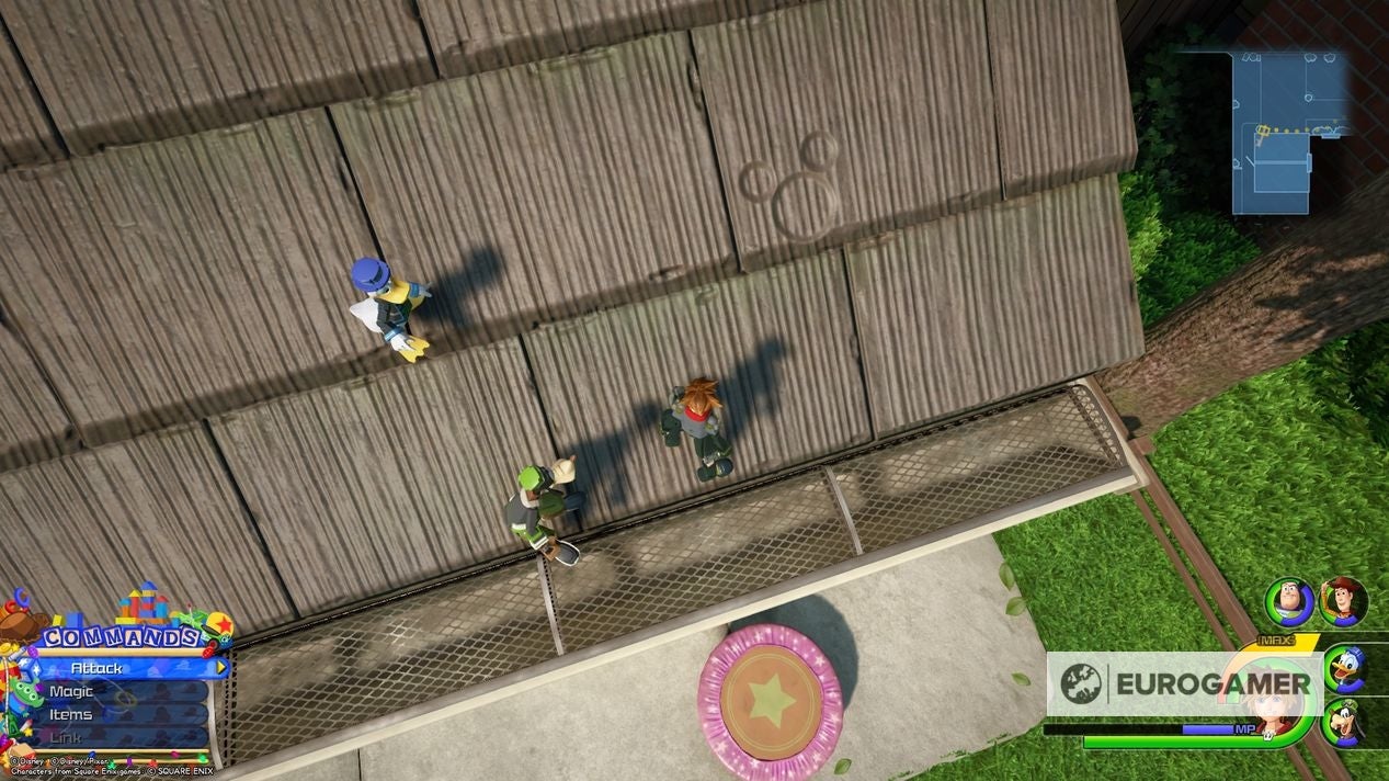 Kingdom Hearts 3 Lucky Emblem locations